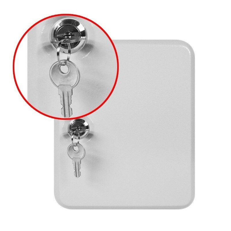 Wall Key Box 20 Key Metal Safety Lock Key Box Tempat Penyimpanan Kunci Gantung Box Gantungan Kunci