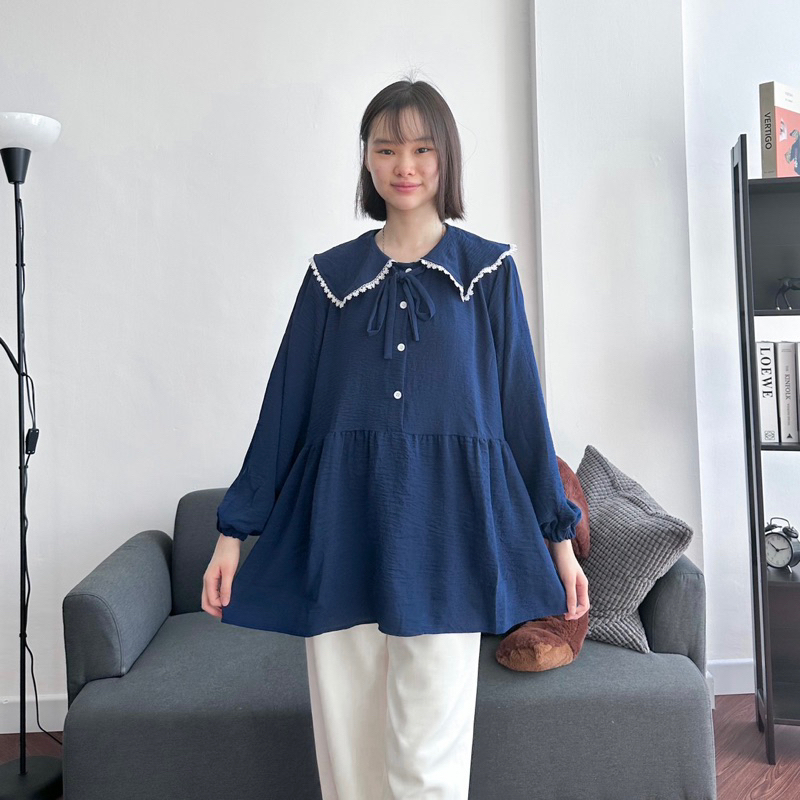 Sise Collar Blouse 4B