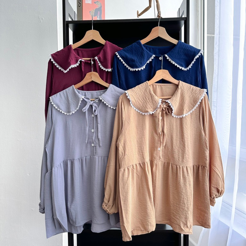 Sise Collar Blouse 4B