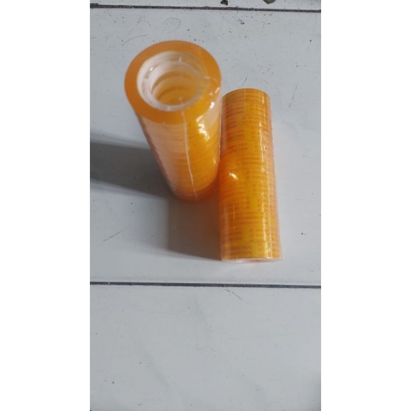 

[ 1 LUSIN ] SELOTIP KECIL STAR 12 MM X 25 YARD / ISOLASI