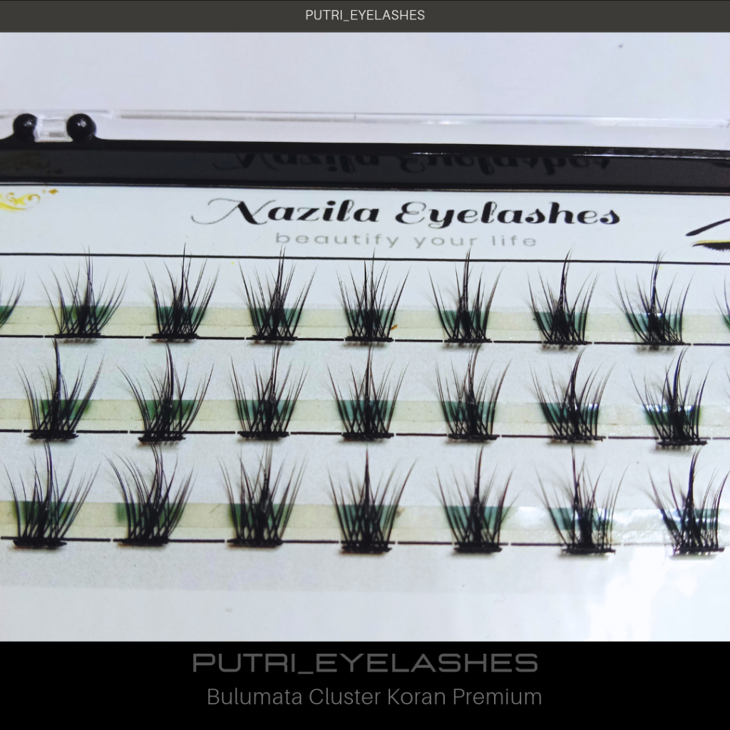 Bulumata Cluster Korean Premium By Nazilla Eyelashes