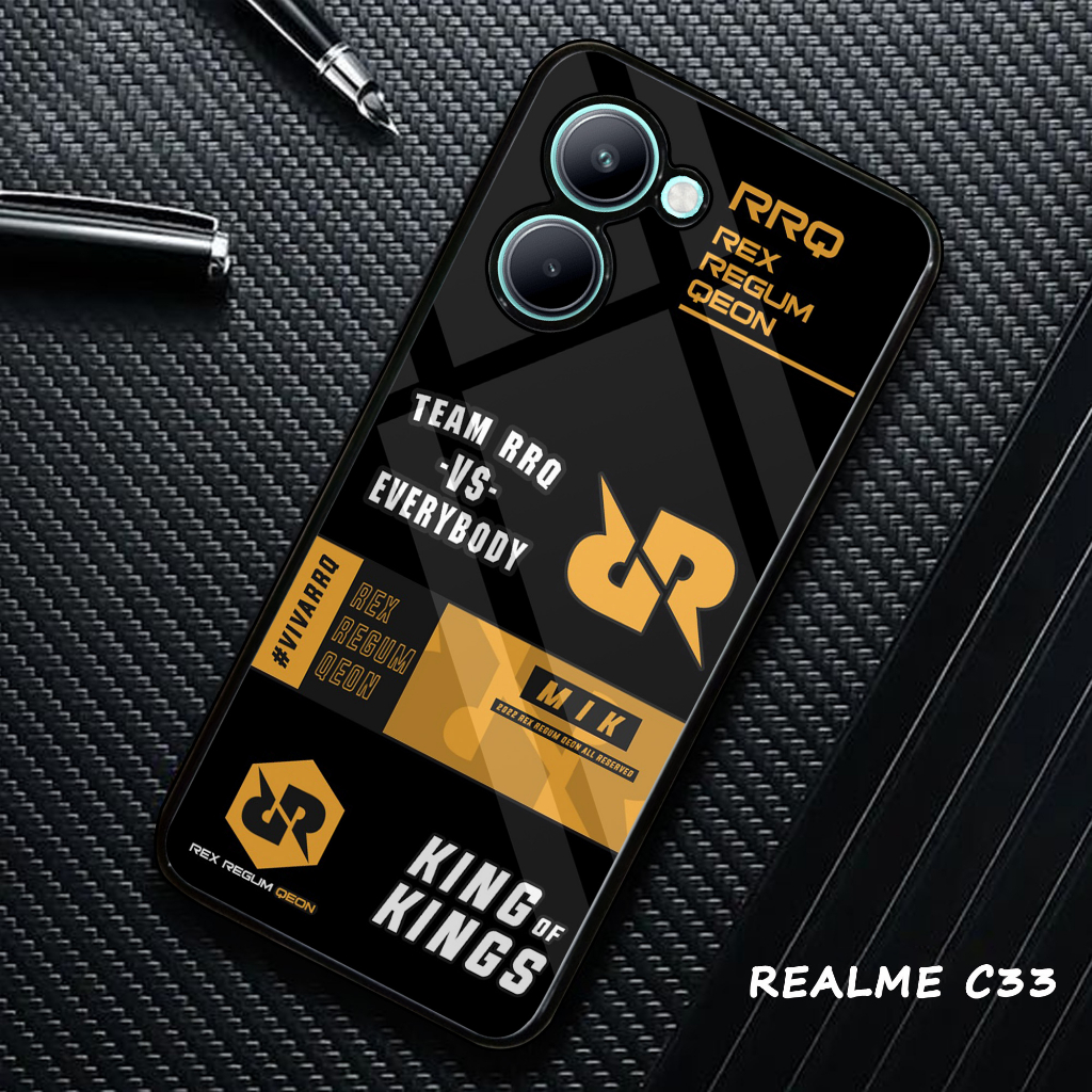 Case REALME C33 C1 C2 C3 2 PRO F9  Case Hp Premium Glossy Luster Casing [ Esports ] Casing Hp Aesthe