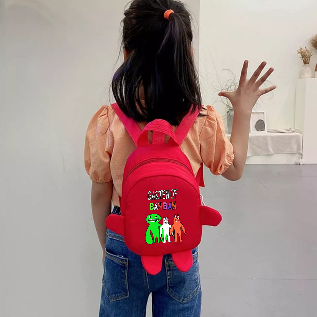 PVJ - Tas Ransel Anak Kecil Motif Animasi Garthen Of Banban Untuk Laki-laki dan Perempuan