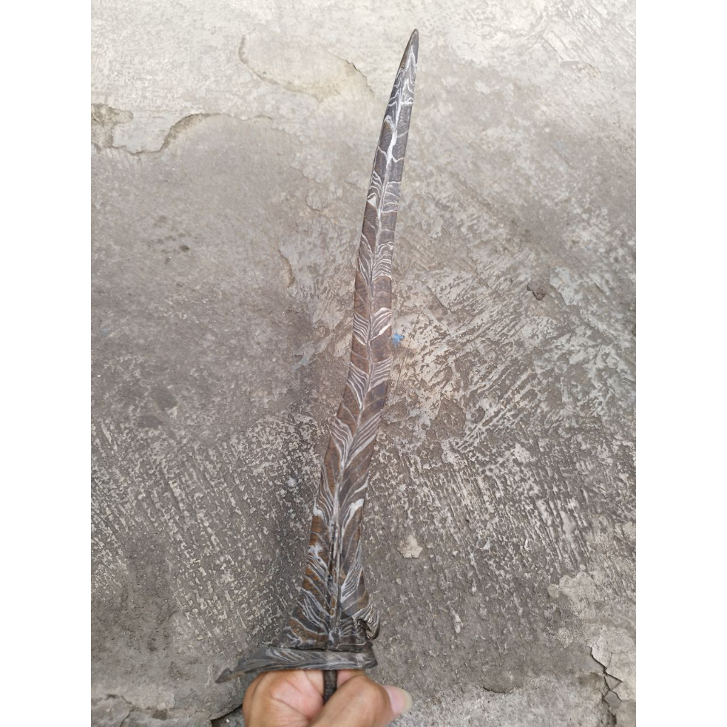 Keris Jangkung Luk 3 Blarak Sineret