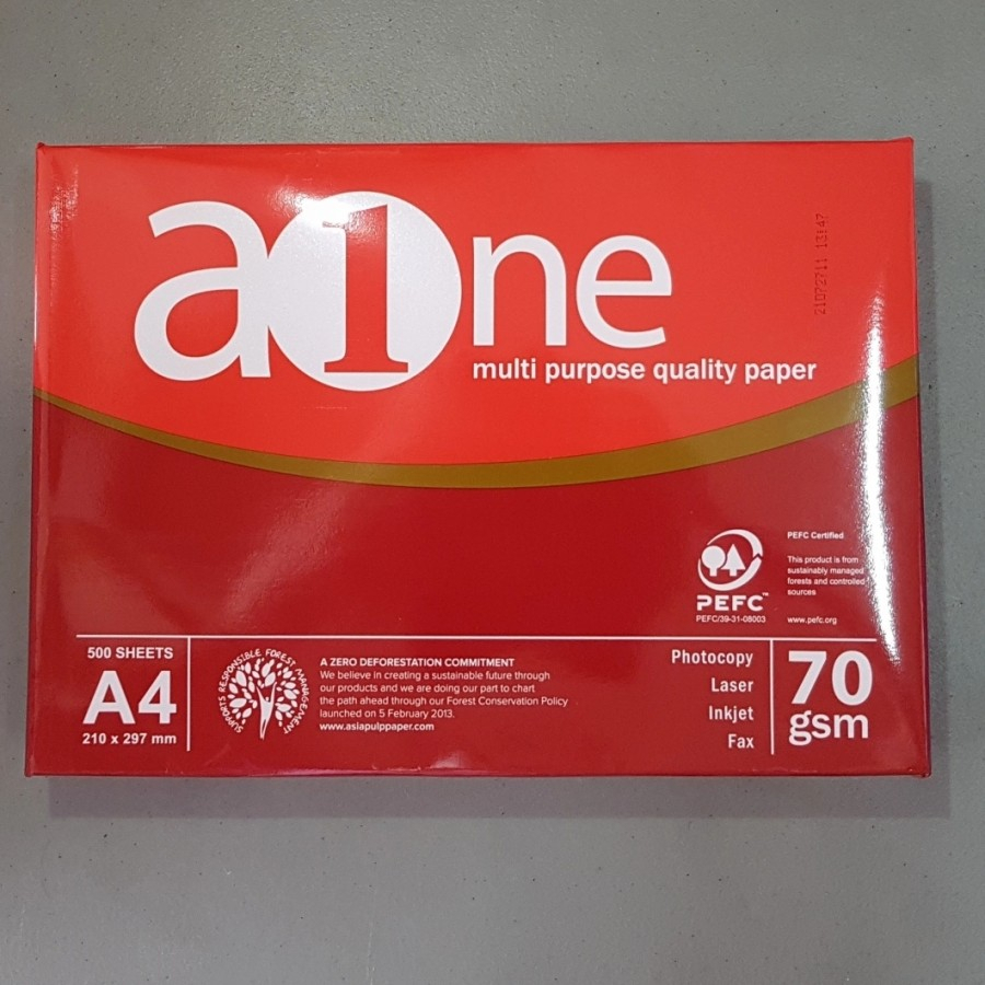 Kertas Hvs Aone A4 70 gram