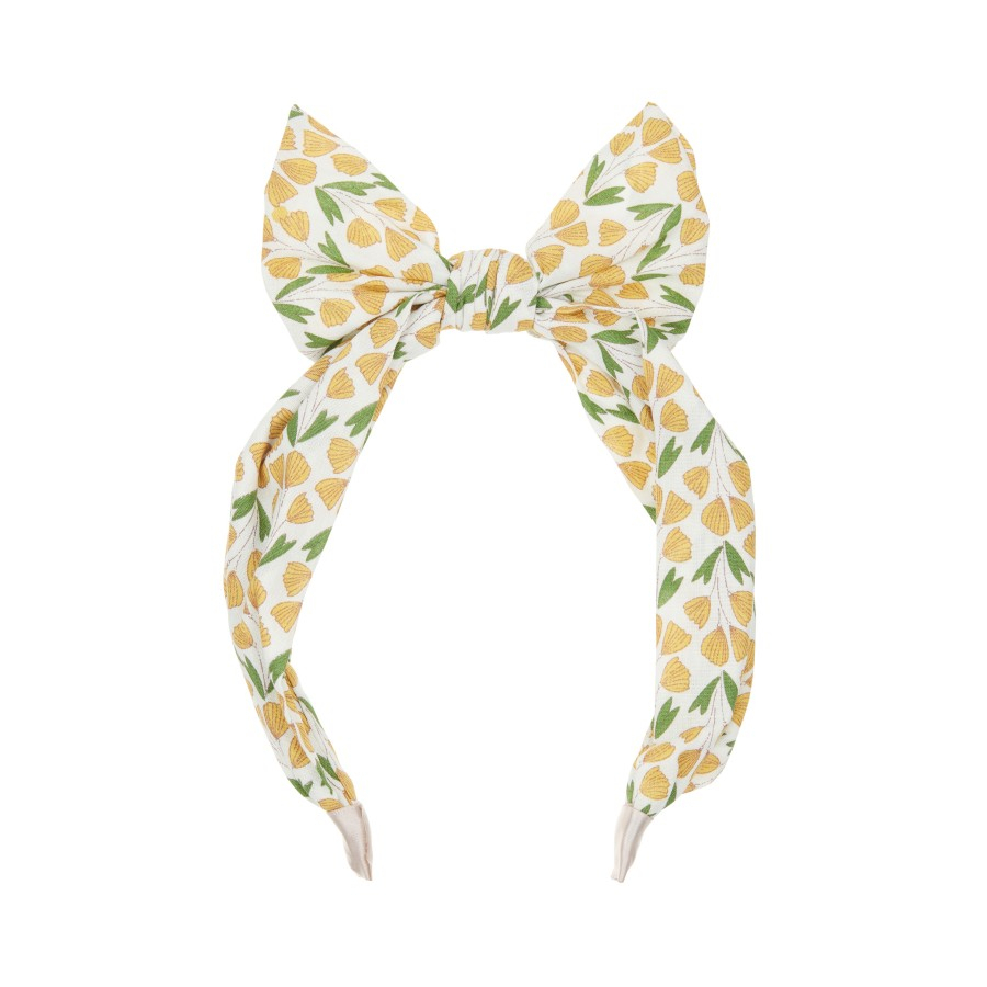 Mimi &amp; Lula Tulip Coco Bow Alice Band / Bando, Aksesoris Rambut Anak