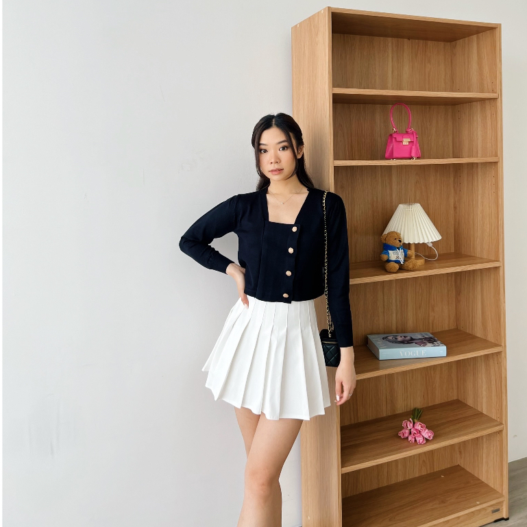 [ Marveile ] Mia Knit Top / Tops Rajut Wanita