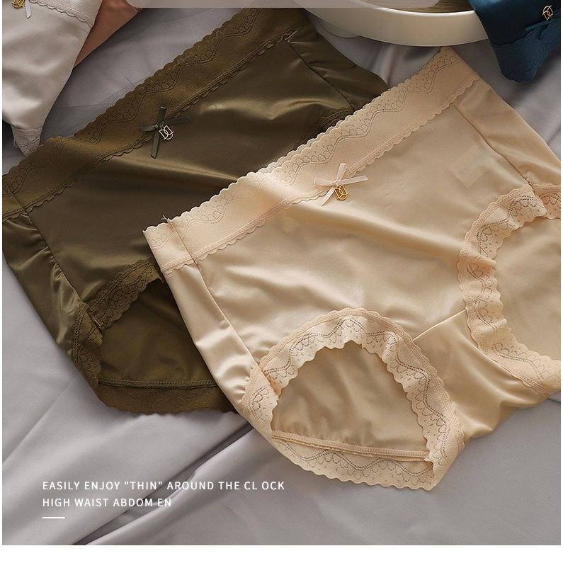 Celana Dalam Sexy Halus Lembut Satin Berkualitas Celana Dalam Wanita 3C257-