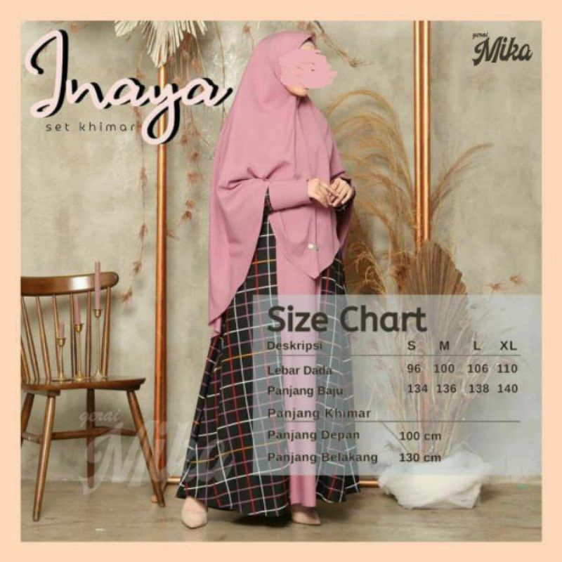 preloved gamis branded gamis inaya