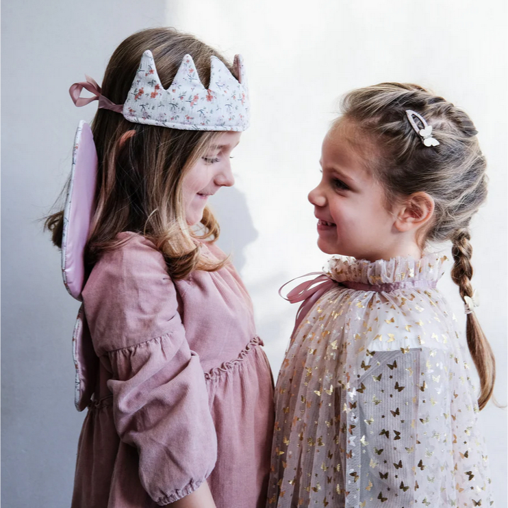 Mimi &amp; Lula Crown - Crown Mahkota Anak Headpiece Kostum Peri Fairy Crown Mahkota Kain Aksesories Kostum