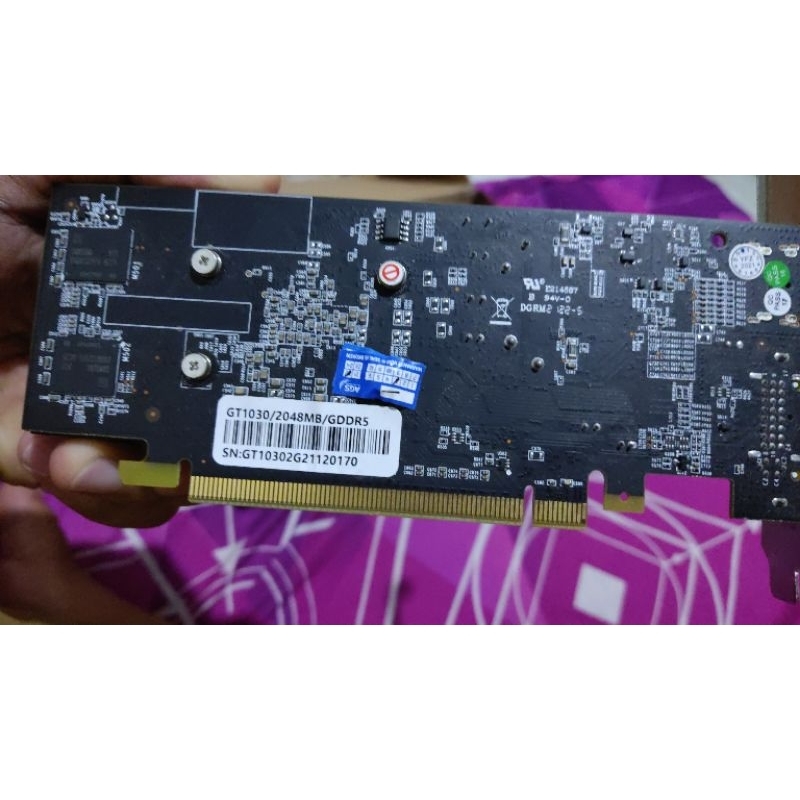 VGA GT 1030 2GB DDR5 Second