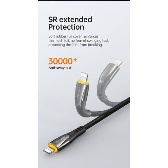 Mcdodo Data Cable USB Type C To Lightning PD 36W Original