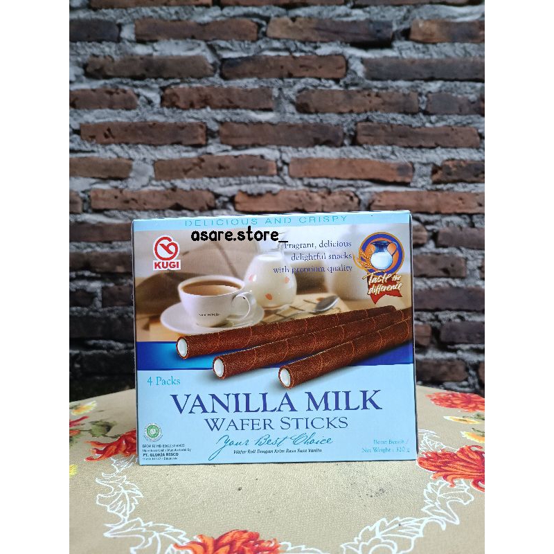 KUGI WAFERROLL STICK 320 GR | ASTOR | WAFER STICK | WAFER | STIK | BISKUIT | KUE KERING | ROTI KALEN