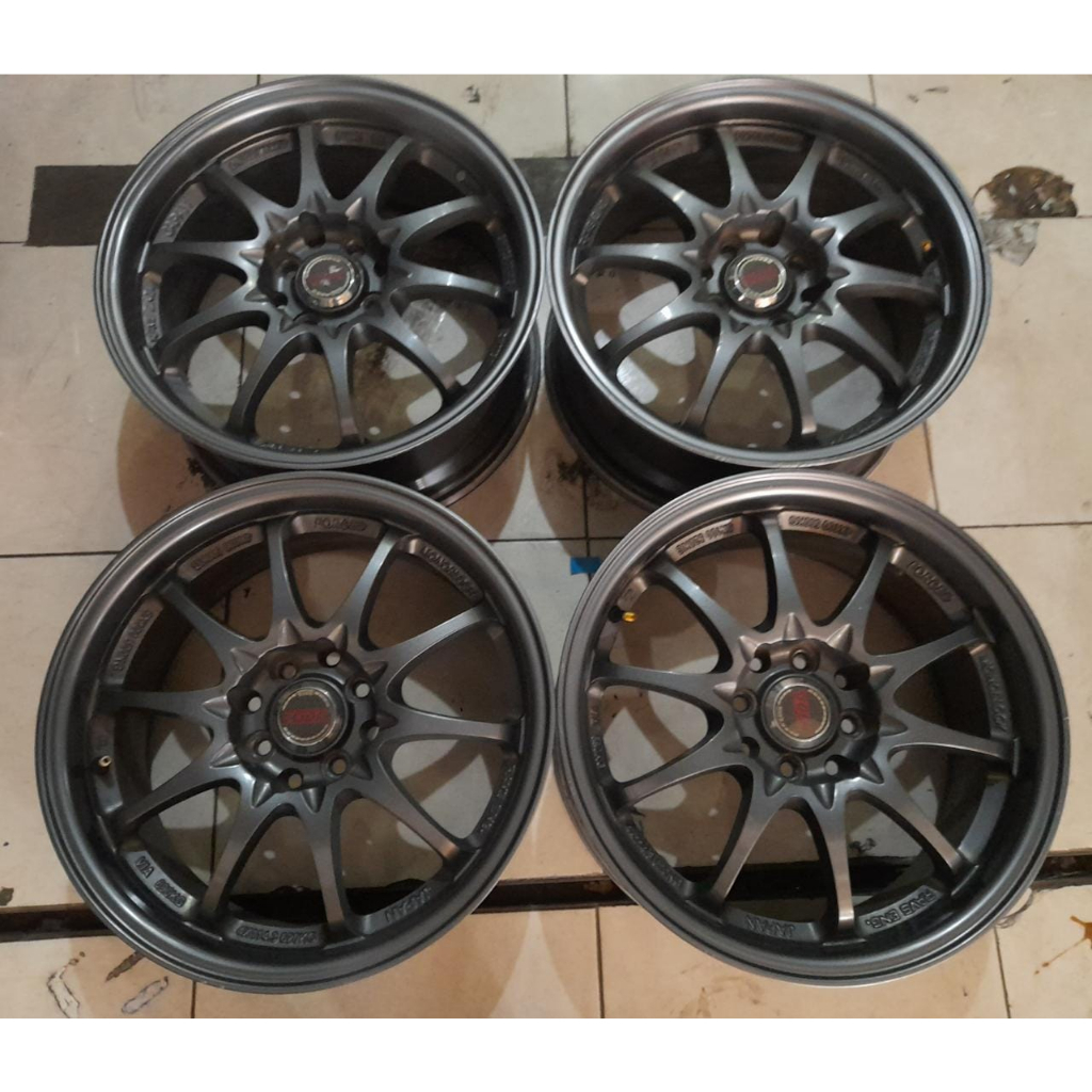 Velg Mobil Racing Bekas CE28 R16 Lebar 7 Baut 4 ET38