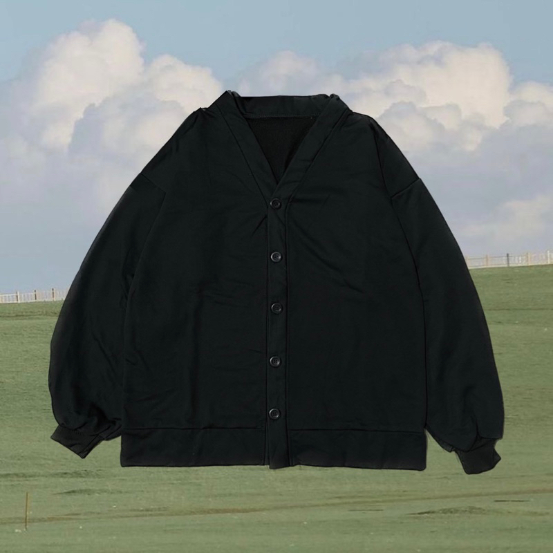 Lea Cardy - Cardigan polos - Jaket wanita
