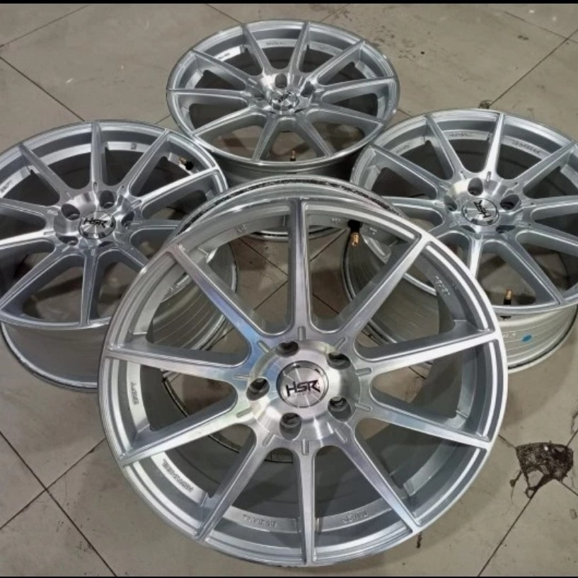 Velg Mobil Racing Bekas RAI-S2 HSR R18 Lebar 8 Baut 5 ET45