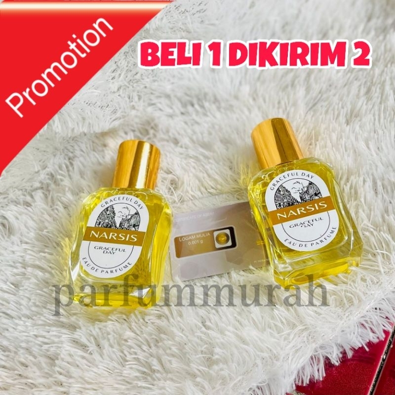 Narsis Graceful Day Eau de Perfume - Parfum Wanita Kesukaan Pria Tahan Lama