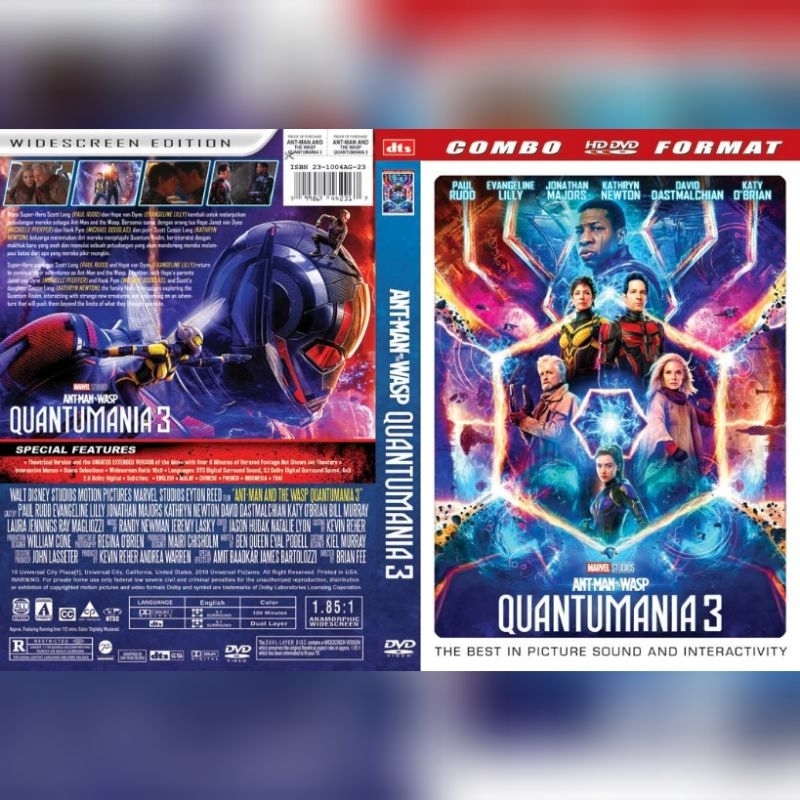 Kaset Film ANT-MAN AND THE WASP QUANTUMANIA  [ 2023 ]