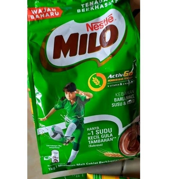 

Milo 1kg 1dus