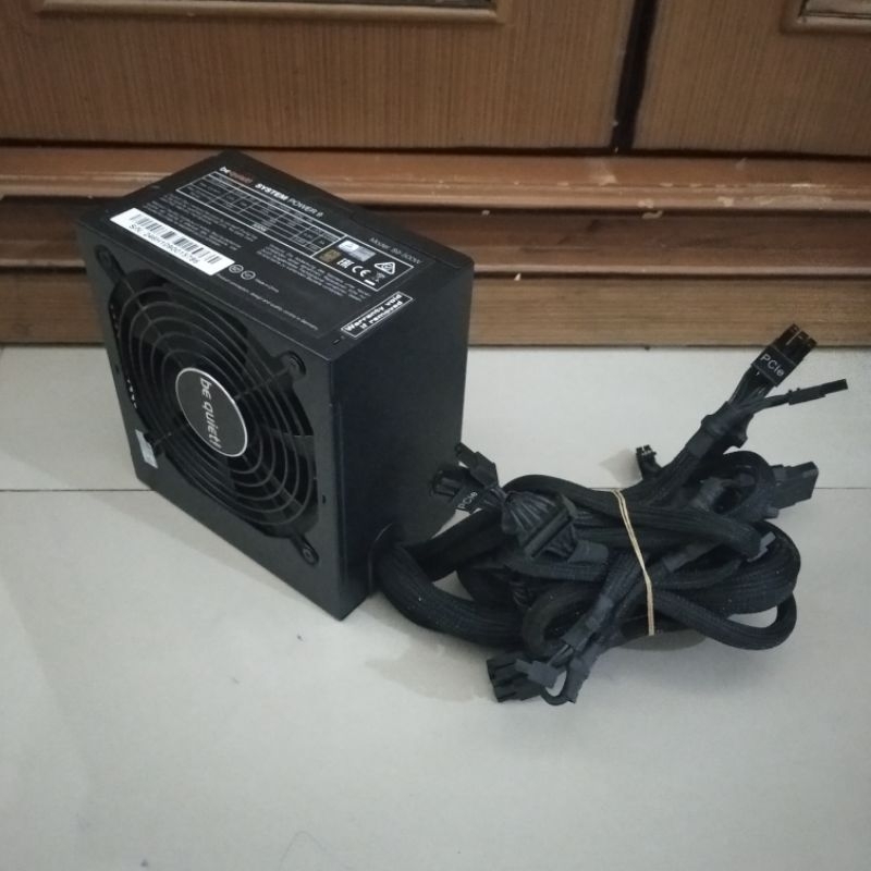 psu bequiet 500w dan monitor LG 22 inch 75hz