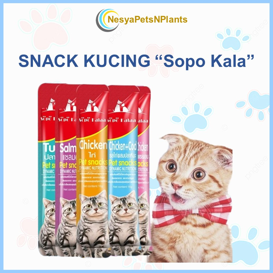 Snack kucing Sopo Kalaa Setara Meo Creamy Makanan Hewan Vitamin