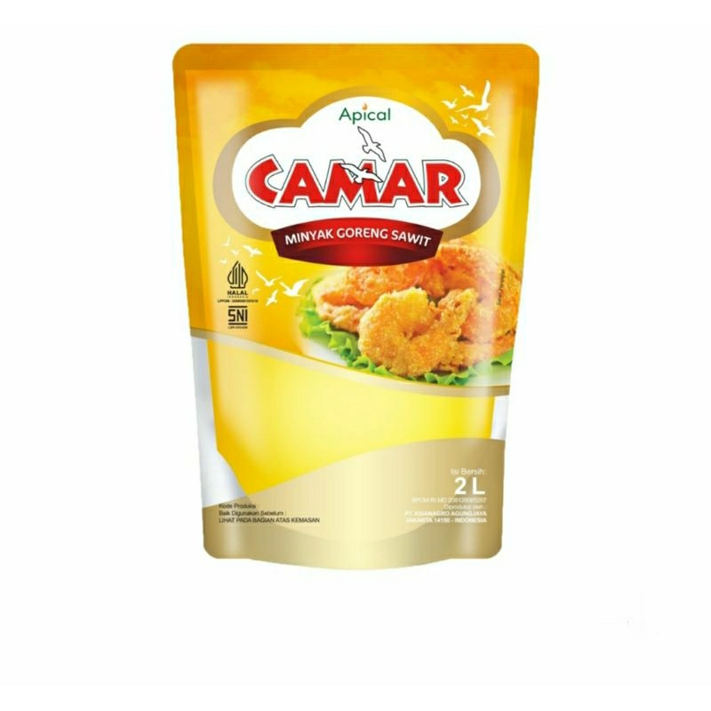 

Camar Minyak Goreng 2 Liter Pouch