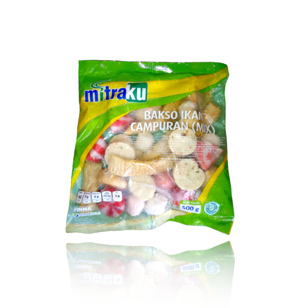 Mitraku Bakso Ikan Campuran 500GR Mix Frozen