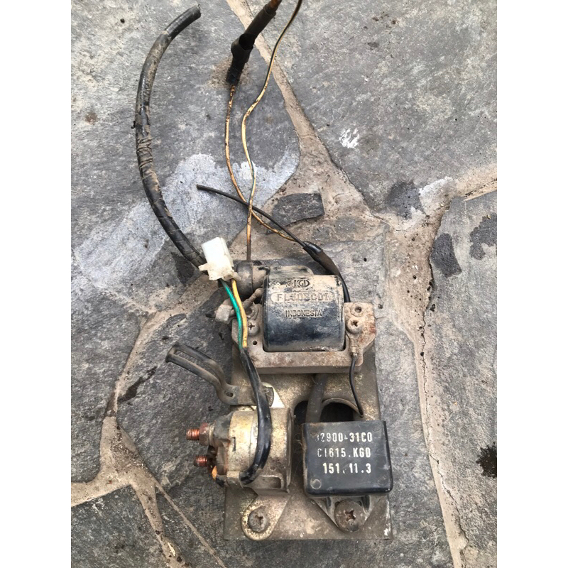 cdi pengapian set suzuki rc80 rc100 crystal original