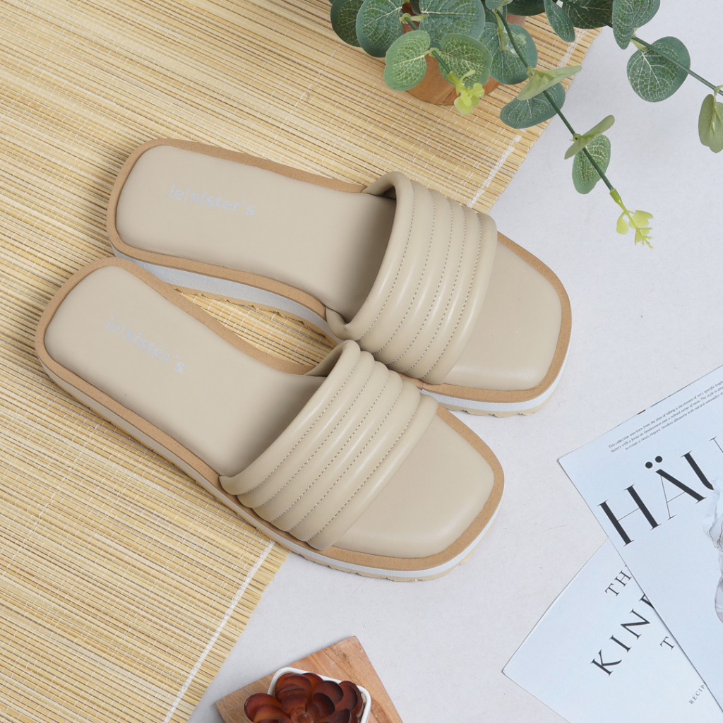 Sandal Slop Wanita Sisters Tania - Sandal Premium