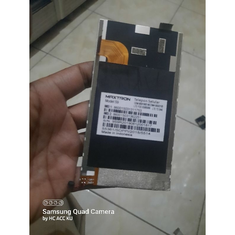lcd Maxtron S9 layar 5in