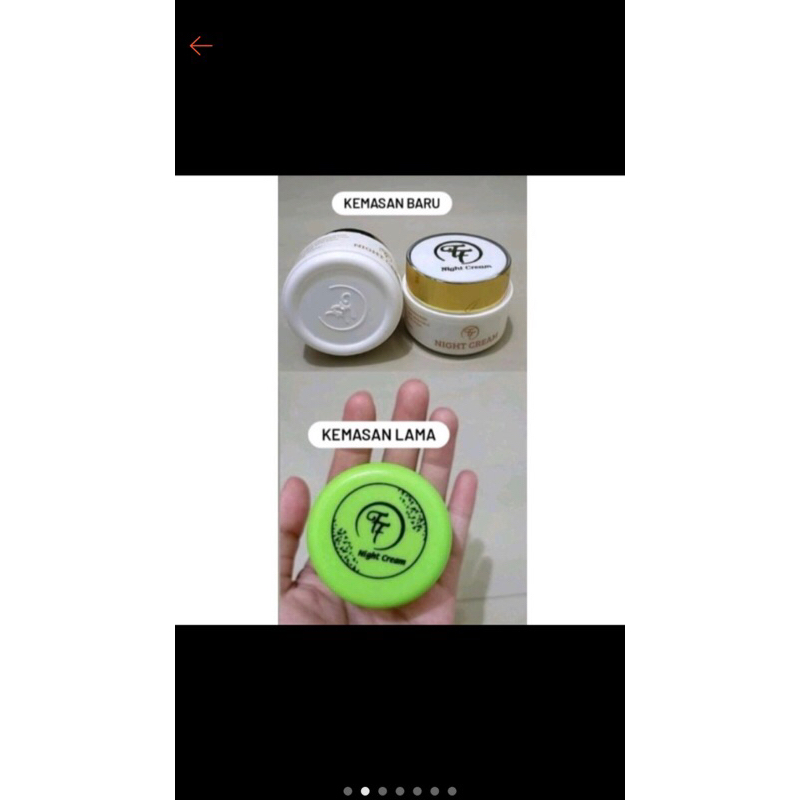 Cream Hijau / Cream Glow FF Fenny Frans Original