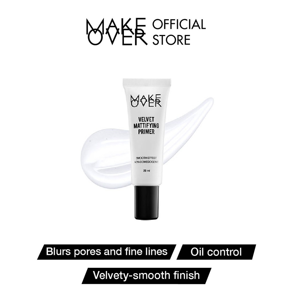 MAKE OVER Velvet Mattifying Primer 20 ml - Makeup Primer