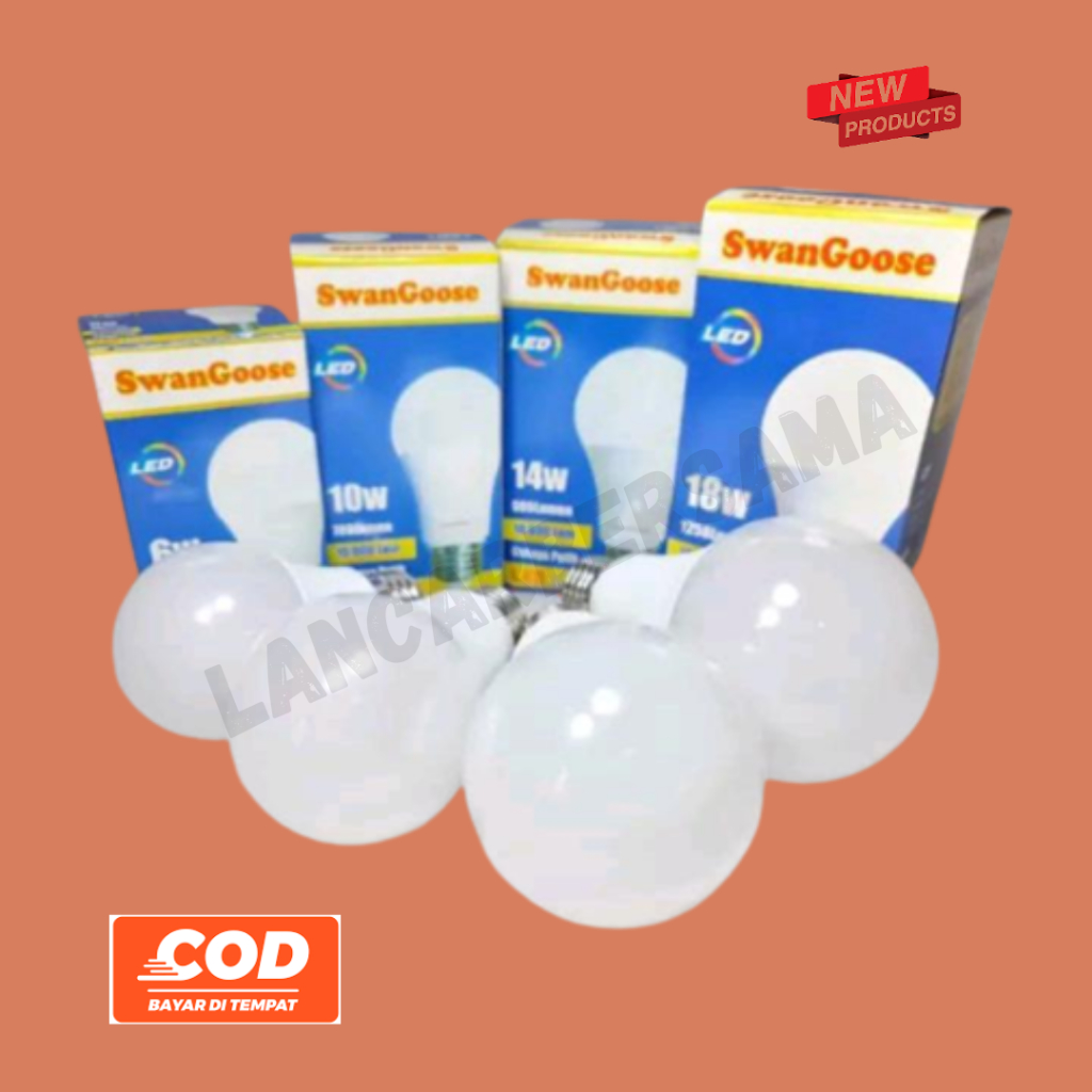 [GARANSI 1TAHUN]LAMPU LED MODE PHILIPS18w/14w/10w/6w MERK SWANGOOSE