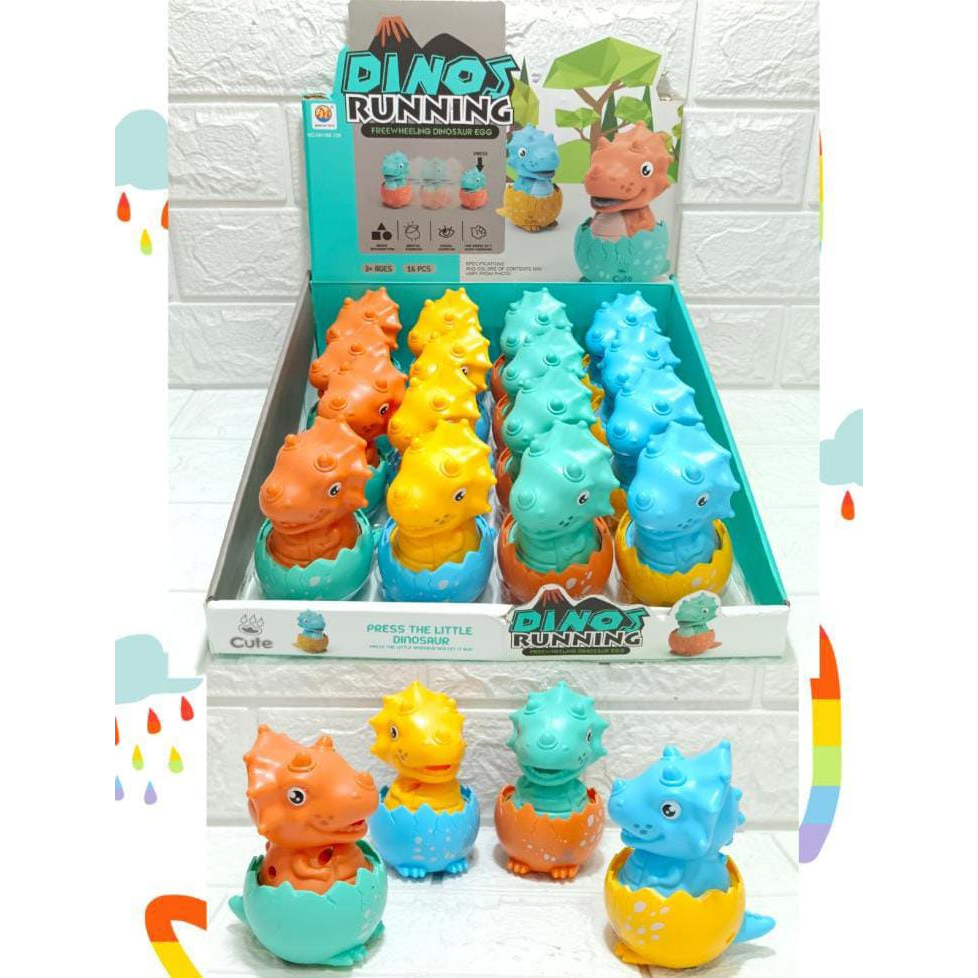|TR| Mainan Mobil Press [ LITTLE DINOS ] MH 168-135