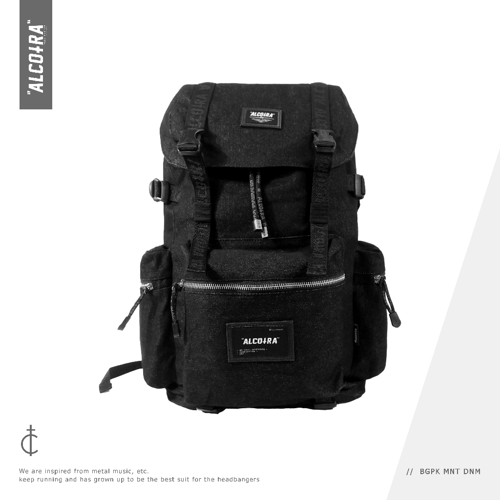 BGPK MNT DNM // BAGPACK MOUNT DENIM ALCOTRA