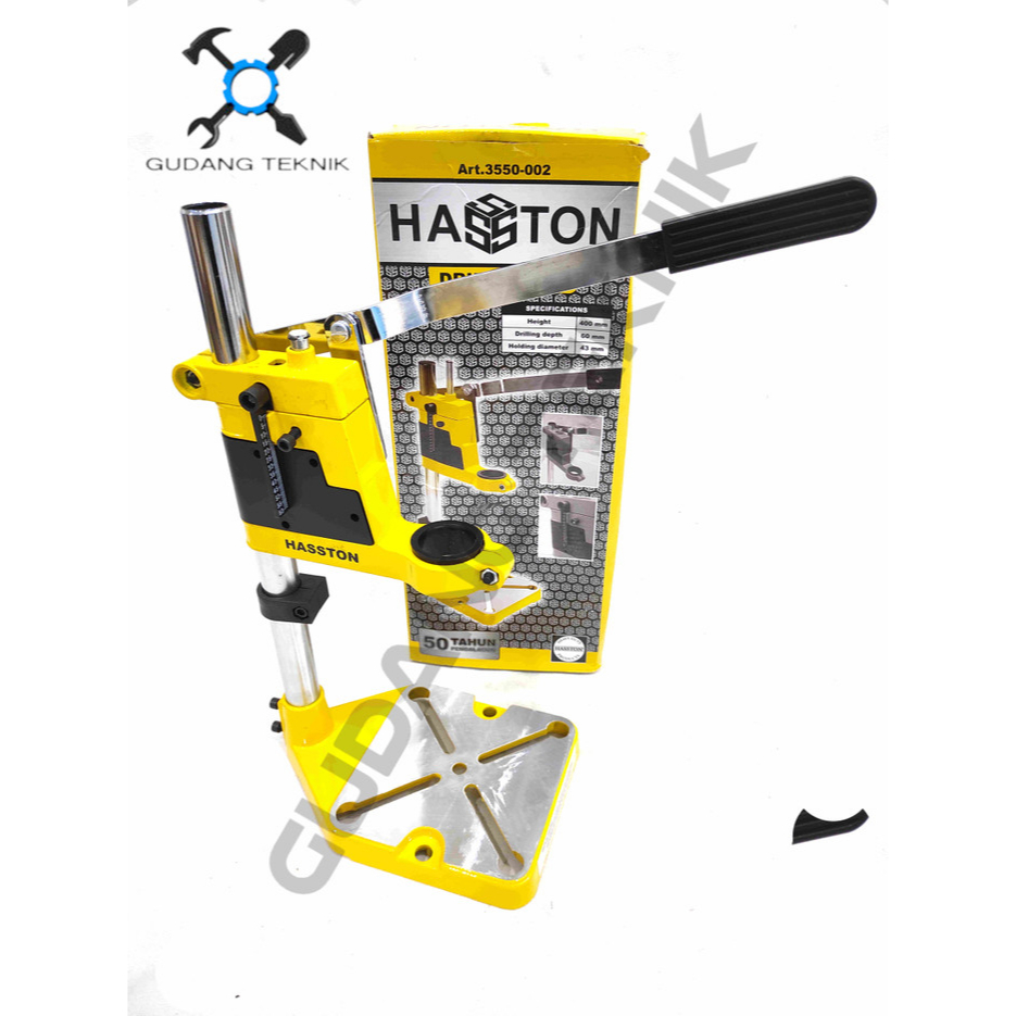 Stand Drill Mesin Bor Tangan Listrik 3550-002 HASSTON PROHEX / Dudukan Pegangan Bor Tangan 3550 002 HASSTON