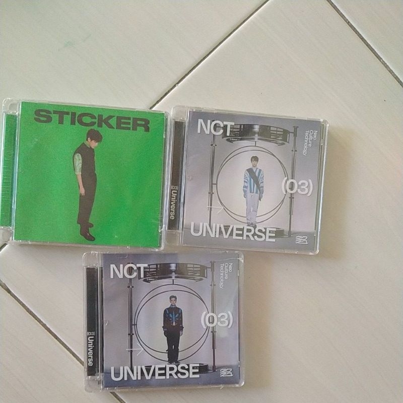FLASHSALE JEWEL CASE NCT UNIVERSE STICKER SEALED MURAH