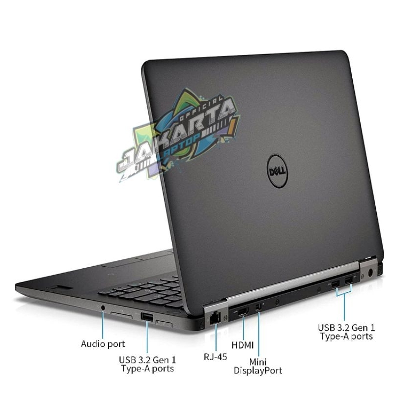 LAPTOP DELL LATITUDE E7270 | CORE I7 | RAM 8GB | SSD NVME 512GB | MULUS MURAH BERGARANSI