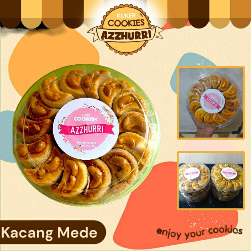 

KUE KERING KACANG MEDE PREMIUM PROMO ENAK LEMBUT by Azzhurri Ohmycookies