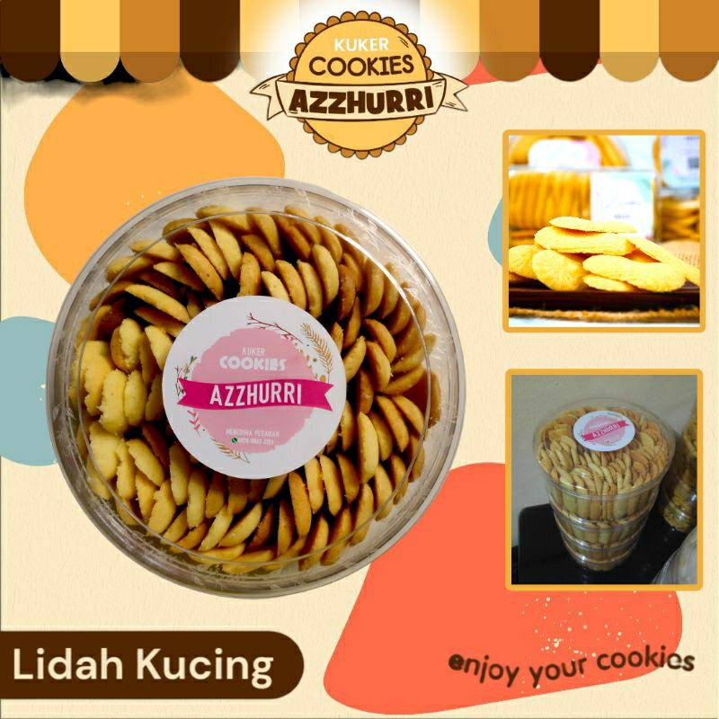 

KUE KERING LIDAH KUCING LEMBUT ENAK PREMIUN by Azzhurri Ohmycookies