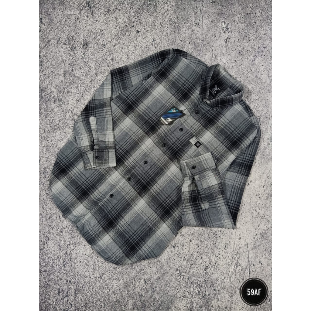 Kemeja Pria Lengan Panjang Model Slimfit - Kemeja Flanel (TB 05)