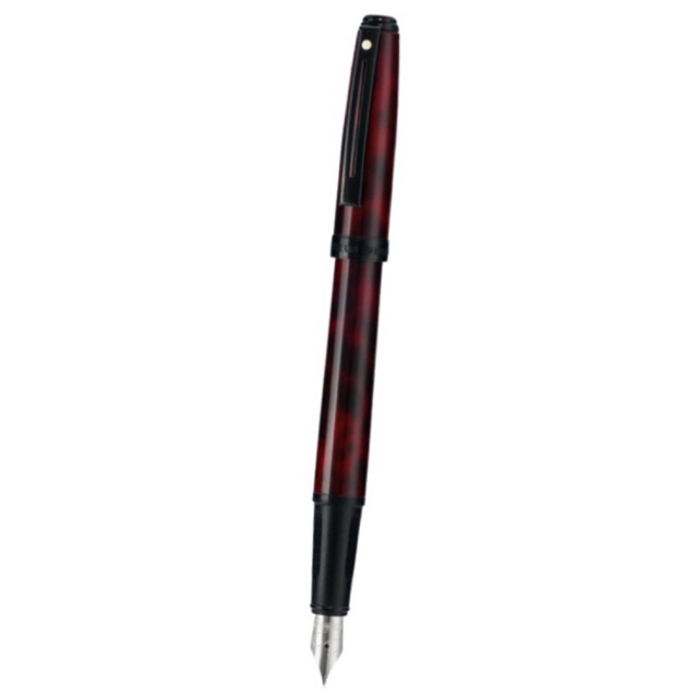 

Sheaffer® Prelude Tortoisseshel Lacquer Satin Chrome Fountain Pen