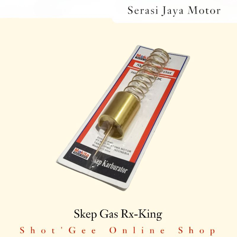 MOKITA SKEP GAS RXK / JARUM SKEP GAS RX-KING / RXK / RX K