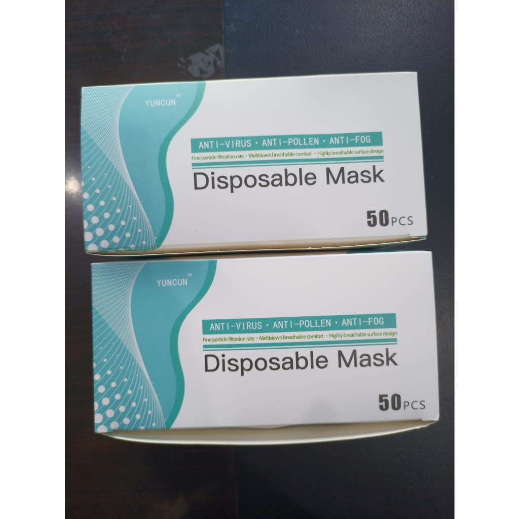 Masker Earloop 3ply Masker Kesehatan Disposable Masker Earloop Masker Medis