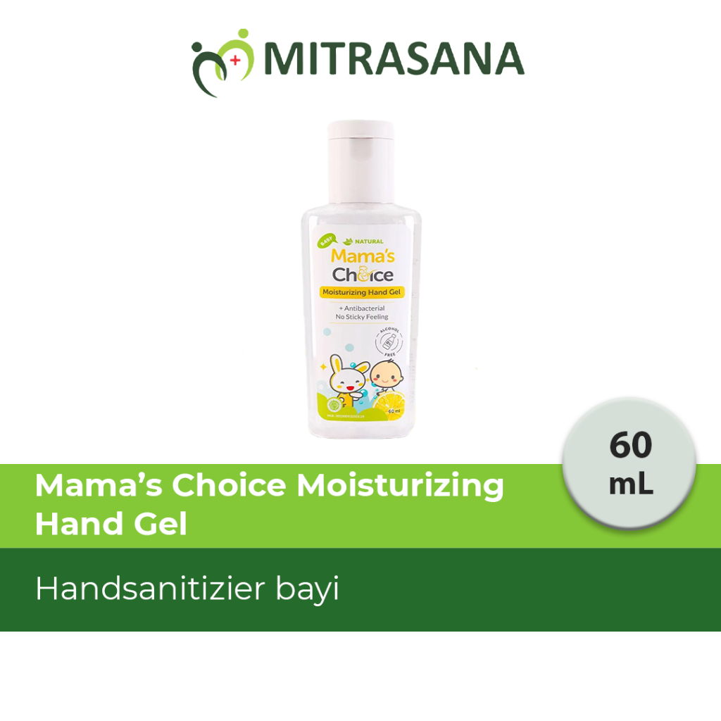 Hand Sanitizer | Mama's Choice Moisturizing Hand Gel - Pembersih Antiseptik untuk Bayi