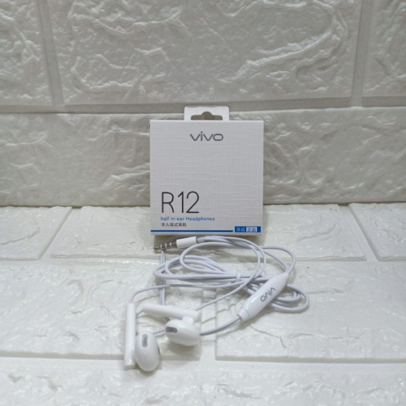 R12 New ! Headset / Handsfree / Earphone R12 For Xiaomi Original 99% by.minigo