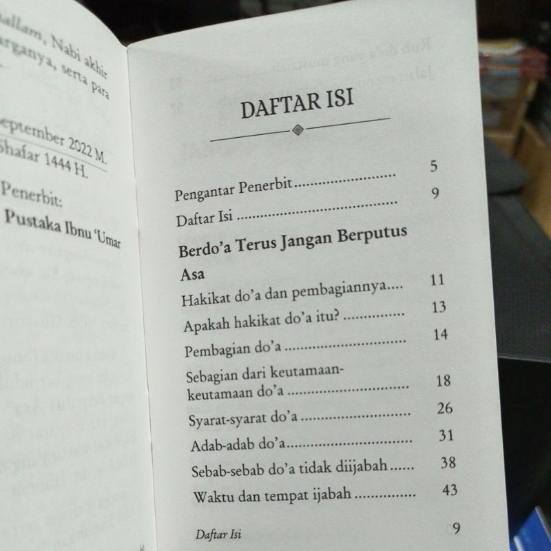 Berdoa Jangan Putus Asa | Pustaka Ibnu Umar