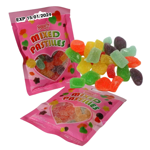 Permen Jelly Mixed Pastilles 100Gr Starway Permen Lunak Kenyal