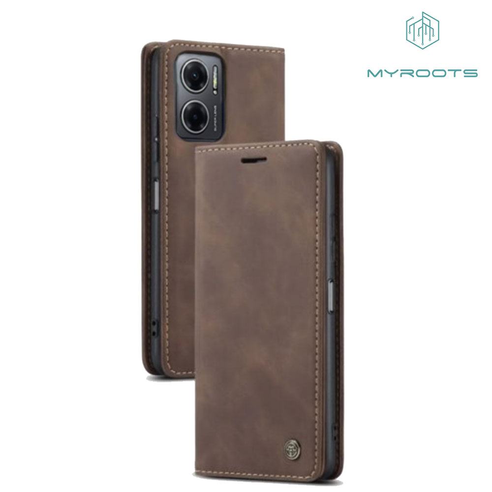 MR - Caseme Redmi 10 - 10C - 9 - 9A - 9C - A1/A2 4G 5G leather flip wallet case dompet standing cove