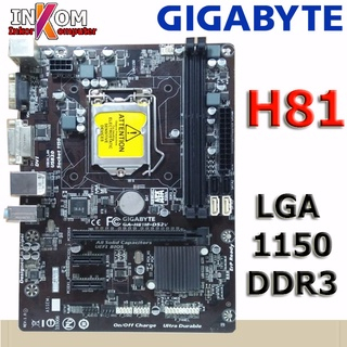 Motherboard Mobo Mainboard Intel LGA 1150 H81